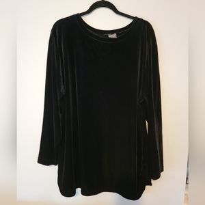 Andrea jovine velvet top